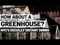 How About a Greenhouse? NYC's Socially Distant Dining with Industry Kitchen | NBC New York