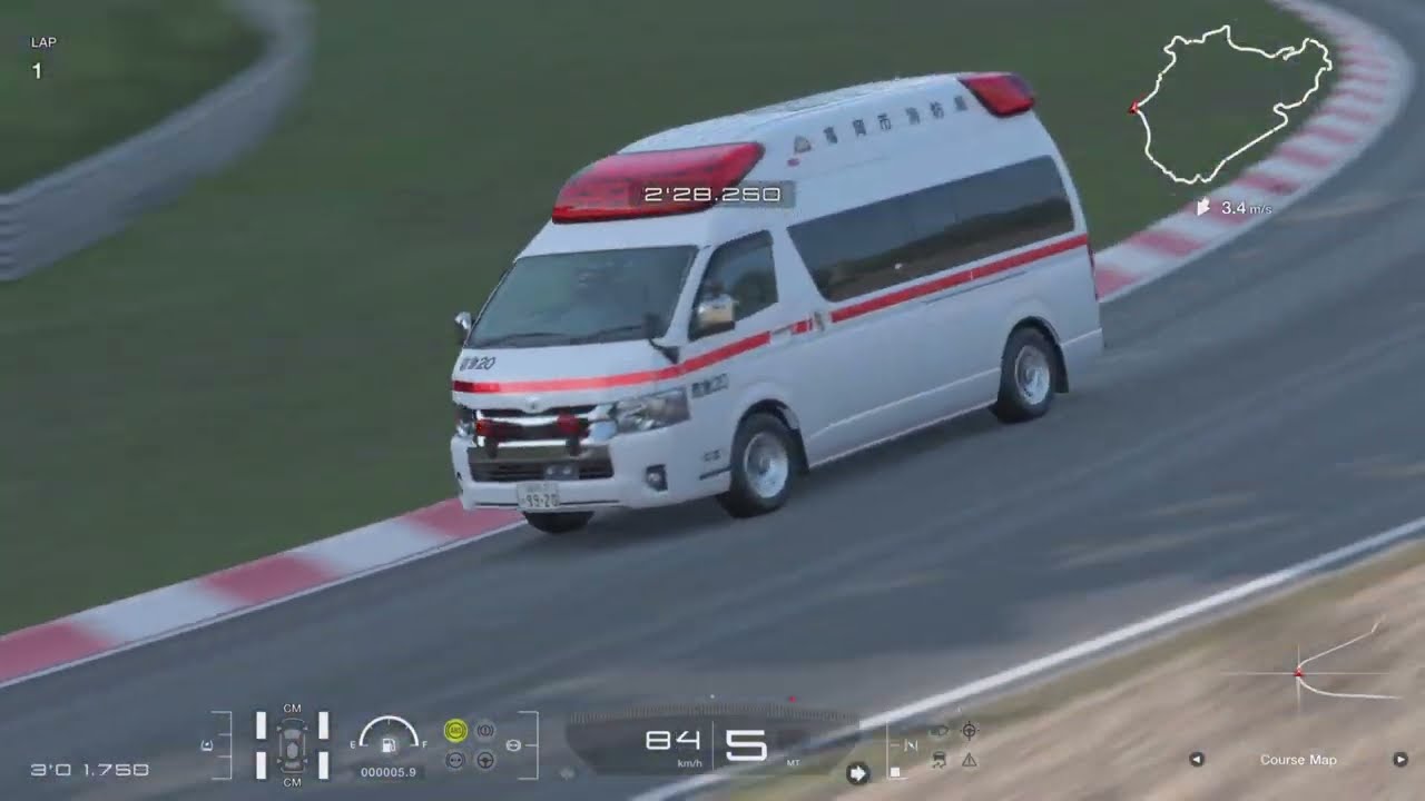 TOYOTA HiMEDIC '21 (Nürburgring Nordschleife) #GT7 #PS5