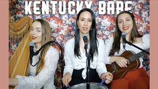 Video thumbnail of "The Ladybugs Harp Trio - Kentucky Babe"