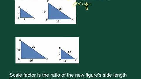 Similar Figures, Dilations and Scale Factor