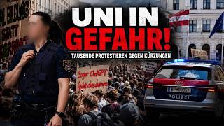 UNI-PROTEST legt Wiener Innenstadt lahm | Polizeieinsatz 27.05.2026