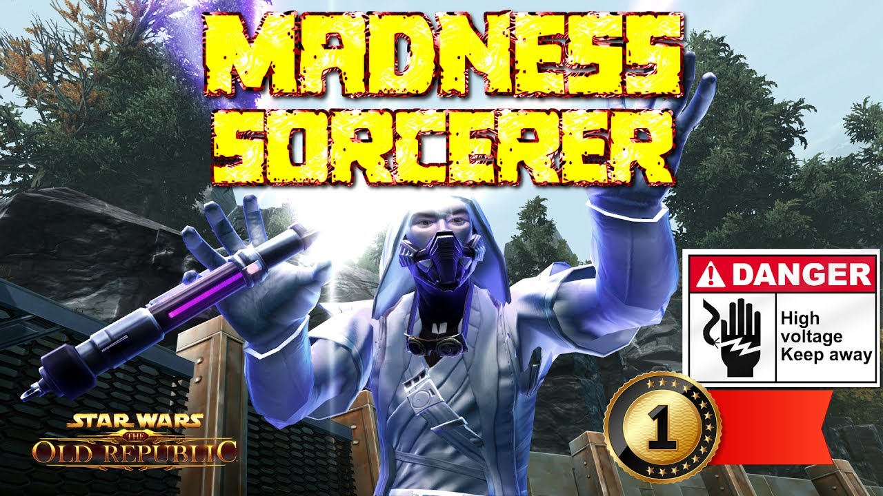 SWTOR: Madness Sorcerer Lvl 70/Tier3 PvP - Dead Spec Before Changes.