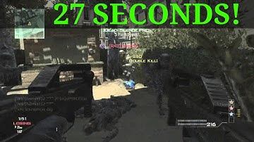 MW3 World Record Infected MOAB (27 Seconds)