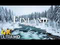 Winter in Finland 4K ❄️ Frozen Lakes, Snowy Forests &amp; Nordic Winter Calm