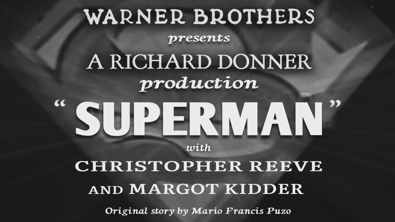 1978 Superman 1920's Silent Film concept (First 6 minutes)