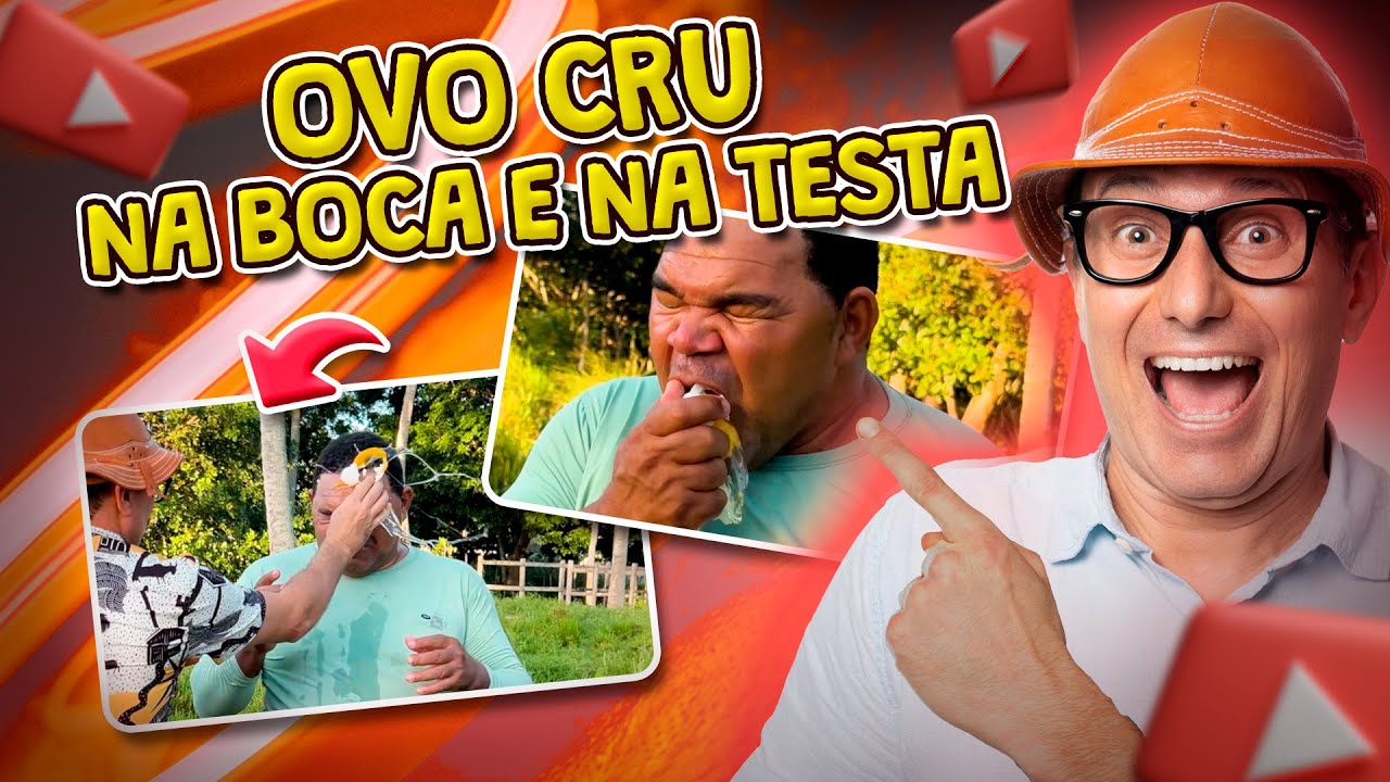 O GALO PEGOU AR! 😂 Mução enganou todo mundo com o ovo “cozido” (era cru!)