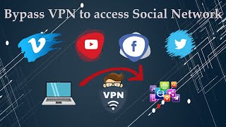 How to bypass VPN to access YouTube & other Social Media | SplitTunnel | screenshot 4