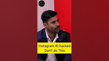 Insta/Fb ID Hacked | Don