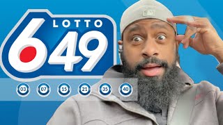 We Just WON $20 million In Lotto 649 | WTF