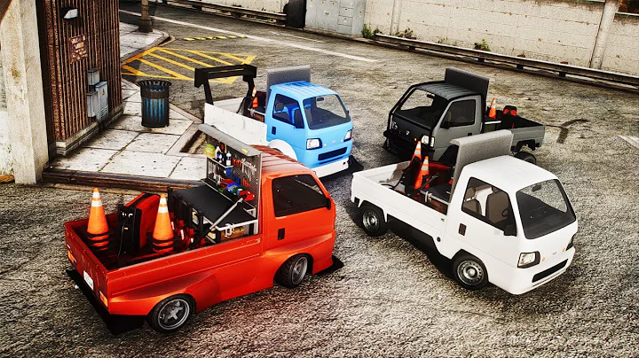 Lore-Friendly Dinka Cody Mechanic Truck Pack - Kei Truck - Showcase - GTA 5 FiveM | gom-modeling.com