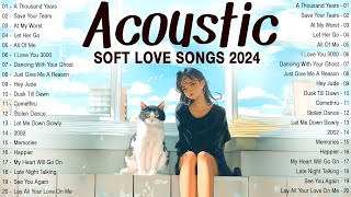 Acoustic Songs 2024 ❤️ Chill English Acoustic Love Songs ❤️ Acoustic Music 2024 New Soft Songs Cover screenshot 5