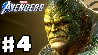 Abomination Boss Fight! Hulk vs. Abomination - Marvel's Avengers - Gameplay Walkthrough Part 4 (PS4)