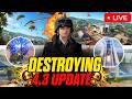 DESTROYING NEW 4.3 UPDATE 🔥| BGMI LIVE #shorts #bgmi #bgmihighlight #bgmilive #livestream #live