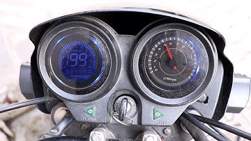 rpm meter inside splendor plus