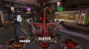 Quake 3 Arena Hardcore Deathmatch on Introduction (Q3DM0)