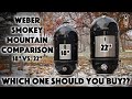 Weber Smokey Mountain Comparison | 18" vs. 22" | Which One Should You Buy??