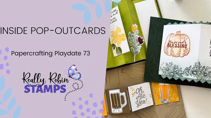 Cards That Pop-Out on the Inside | Papercrafting P...