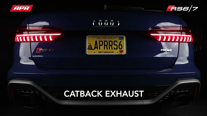 APR Catback Exhaust for the Audi RS6 / RS7 4.0T