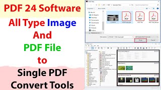 Image or PDF File to Single PDF Convert Software 2024 || Image and pdf file to pdf merge by PDF24 screenshot 5