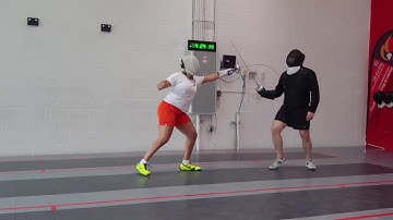 Epee Fencing Lesson: Michaela Joyce, USA Fencing Cadet and Junior World Team 2020.