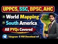 World Mapping : South America || Crash Course for AHC RO ARO #ahcroaro #ahc_ro_aro #ssccgl  #uppcs
