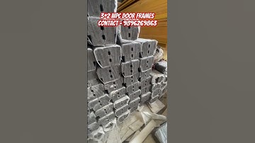 3*2 Wpc brown door frames #shorts #wpcdoorframe #wpc #doorframes #wpcfactory #interiordesign