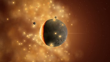 Mercury and Ganymede collision - Universe Sandbox 2