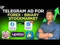 How to Run Forex Binary Ads in 2025. Step-by-Step Meta Ads Guide Telegram Ads kese run kare