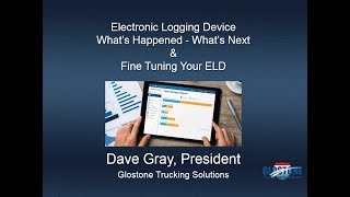 Electronic Logging Device: What's Happened, What's Next & Fine Tuning Your ELD screenshot 4