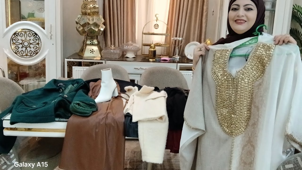الفيديو المنتظر مشترياتي من ملابس العيد دلعت نفسي واستايل جديد مختلف موديلات روعه