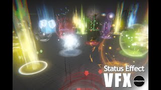 Compile Buff Debuff VFX for Unity
