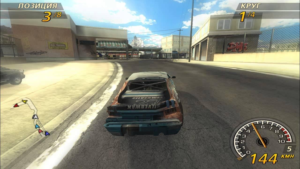 Flatout 2 как поменять разрешение экрана flatout2 - скин меняеться при уроне - YouTube