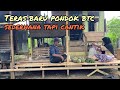 Pasang teras baru sederhana tapi cantikpanen labu kebun beda tipis channel