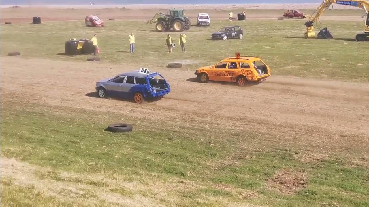 Golspie Gala Derby banger racing 2022 race 18 YouTube