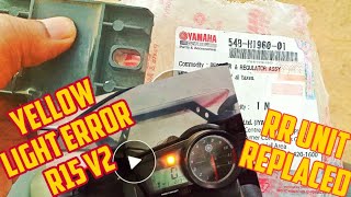 RR Unit Issue | Yellow Warning Light Error | Yamaha R15 V2