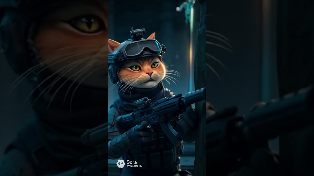 Cat ops attack of the sentient sword