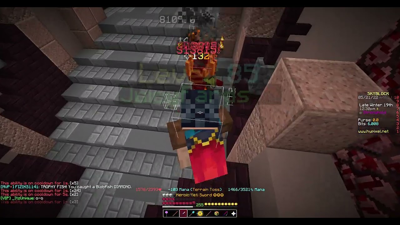 Yeti Sword crimson isles