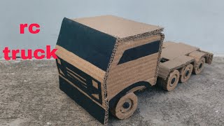 how to make a rc truck #viral #trending#viral video #cardboard rc 😱😱😱😱😱😱