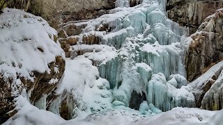 Sezon hibernal pe Valea Mării în Munții Retezat