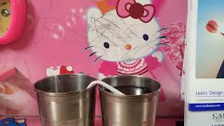 A Small Experiment With A Gl, Water, And A Mini Straw