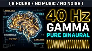 Ultimate Brain Hack | Pure 40Hz Gamma for Peak Cognition