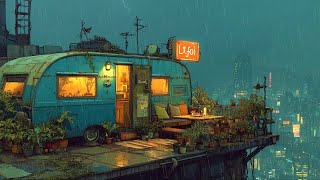 Techno Study Glow 🌃 | Futuristic Lofi Hip Hop for Productivity & Focus