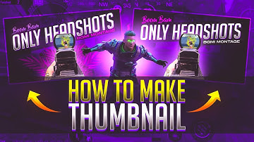 How To Make Montage Thumbnail Like Siddha Gaming〡Gaming