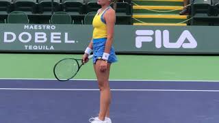 Dayana Yastremska 104 Sexy 2023 Indian Wells WTA Tennis