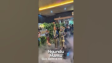 PARA TAMU TERPUKAU SAAT NGUNDU MANTU GUS AZMI DAN KHANSA #gusazmi #wedding