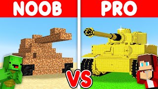 Mikey vs JJ TANK in Minecraft - NOOB vs PRO