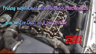 🔴Friday Night Chat with Ali Mack-Mechanical Live