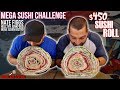 $450 Sushi Roll Challenge with Nate Figgs & Hellthy Junk Food at Wave Asian Bistro