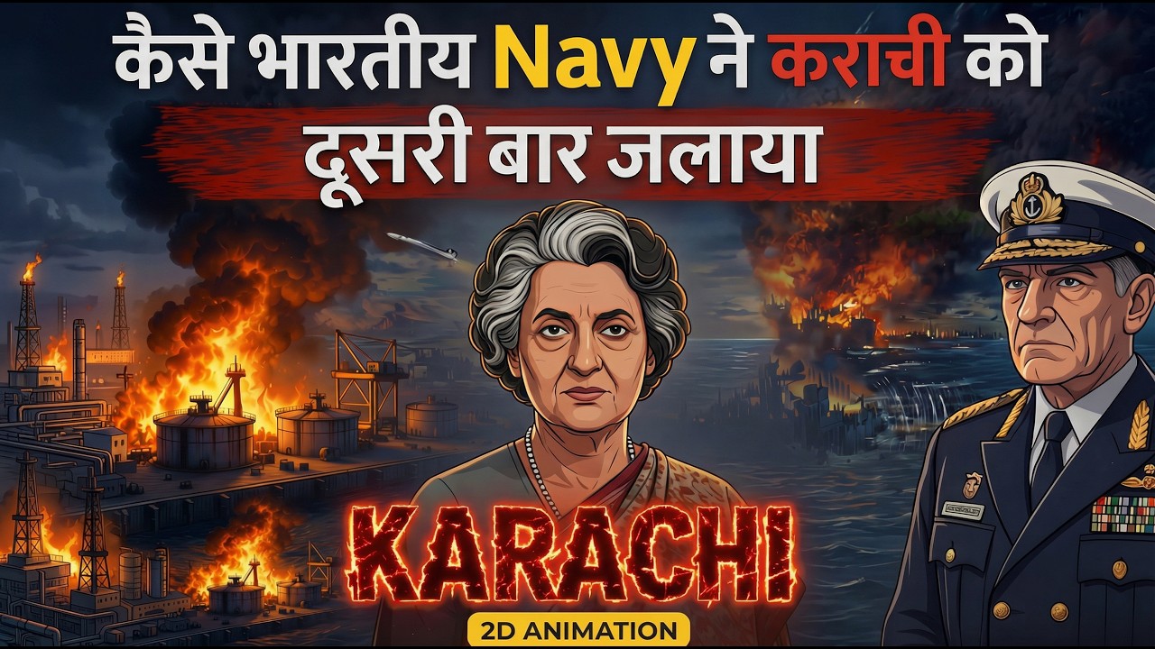 The Night Karachi Burned Again🔥: Indian Navy's Secret Mission | 2d ...