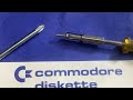 Commodore 64 128 PET Little Screwdriver With Fingers That Hold Screws Is Helpful 1541 - Episode 3928